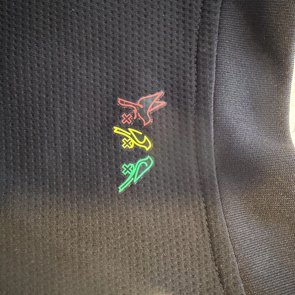 Jax Black Jersey with Red Embroidery - Picture 6 of 13